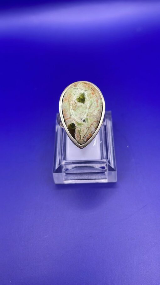 Anello Argento 925 In Riolite ms.18